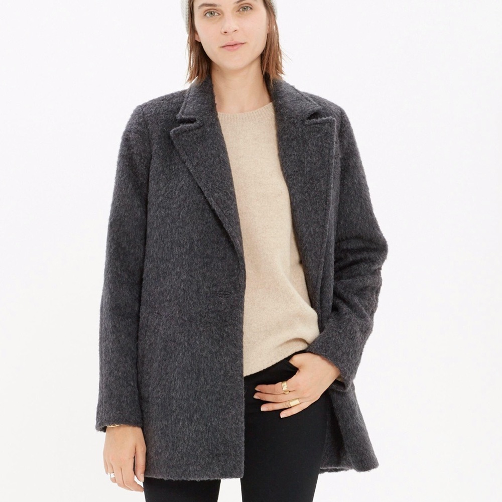 |•Madewell•| ‘Brushweave’ Cocoon Jacket
